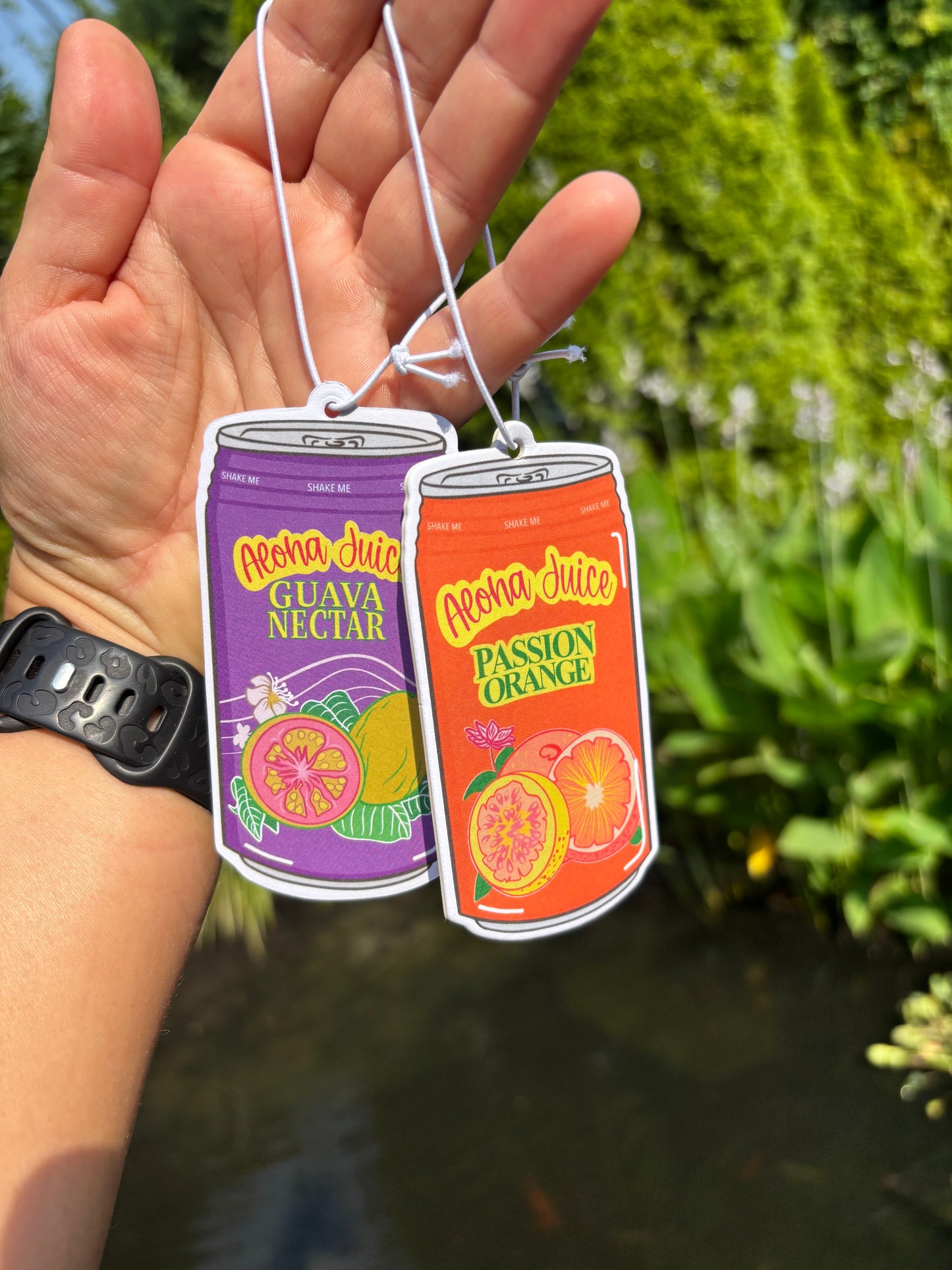 Passion Orange Juice Can, Air Freshener