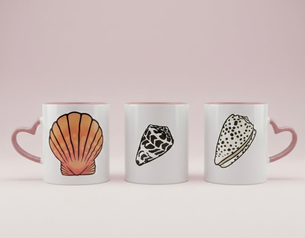 Flea Cone Shell, coffee mug