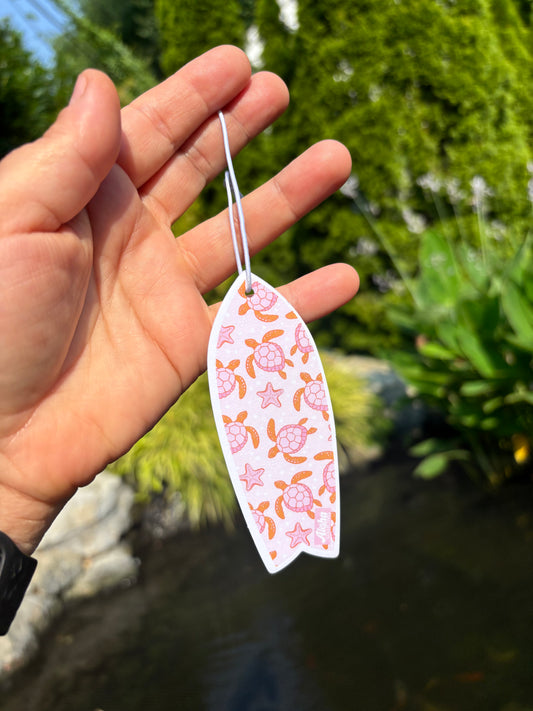 Sea Turtle surfboard Air Freshener