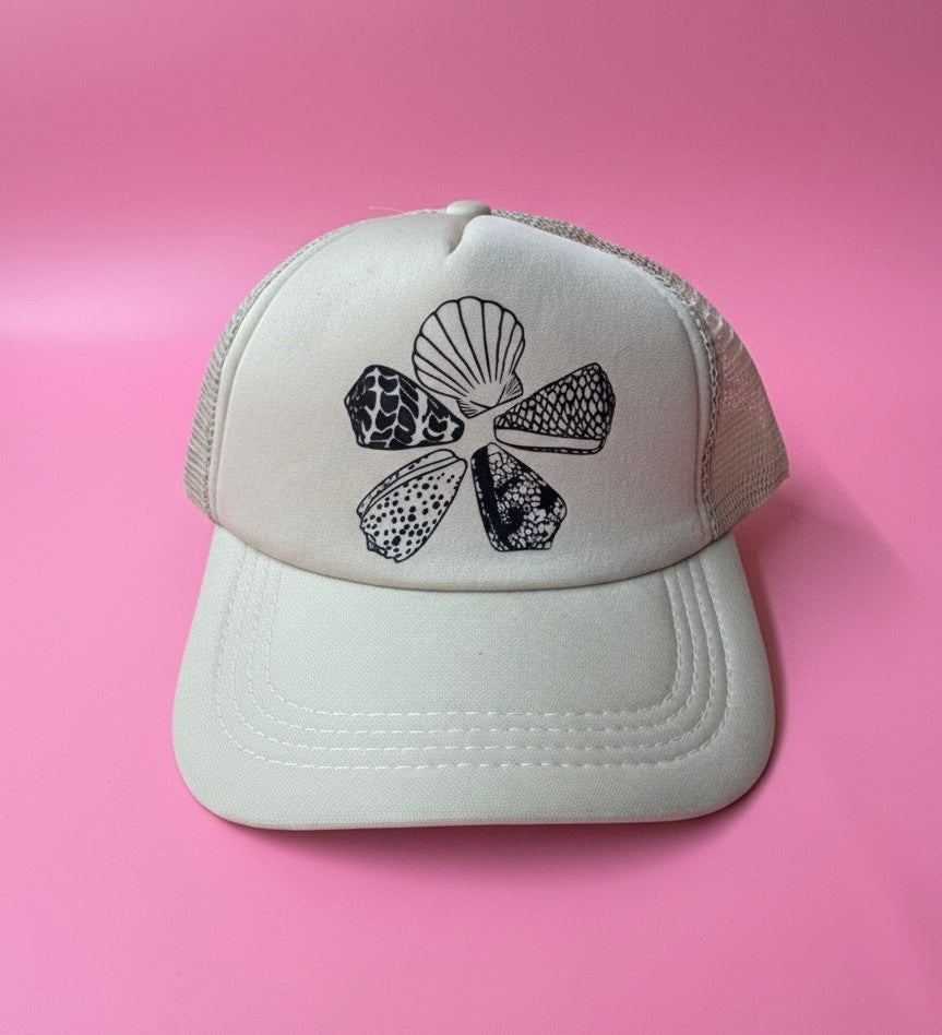 Shell Flower Hat