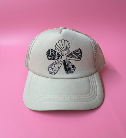 Shell Flower Hat