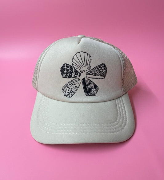 Shell Flower Hat