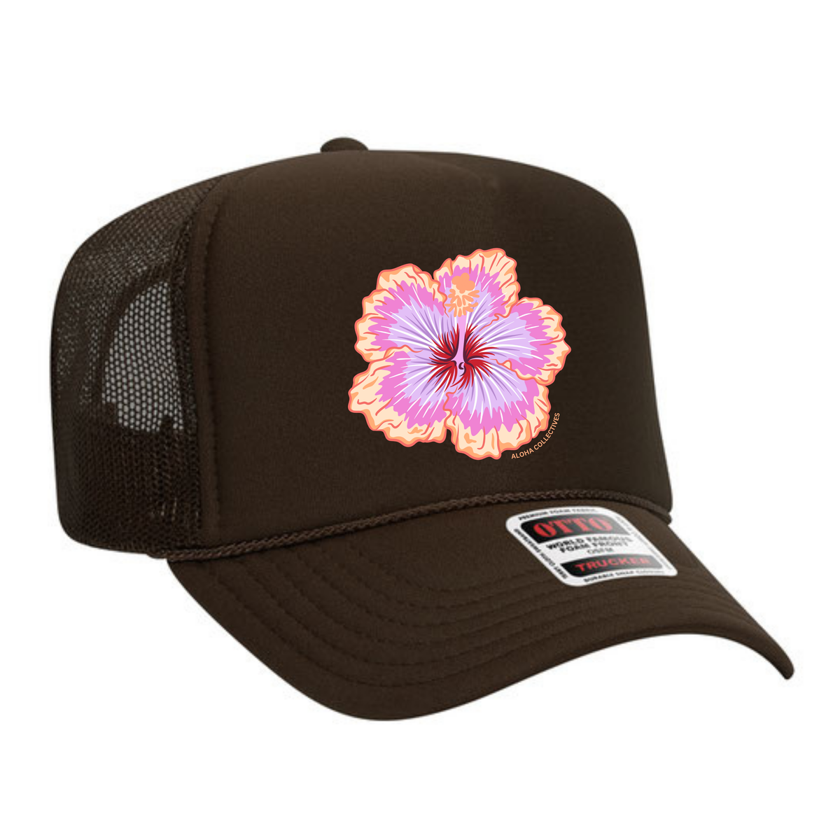 single hybrid hibiscus, hat