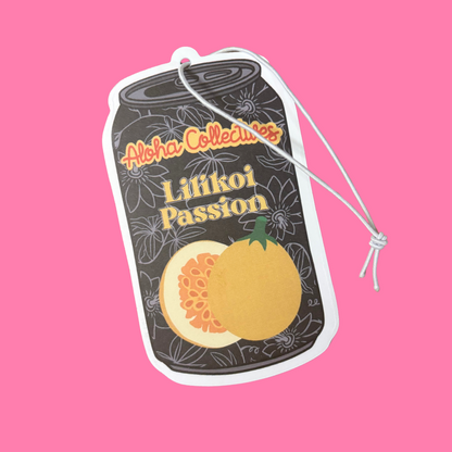 Tropical juice can, air freshener