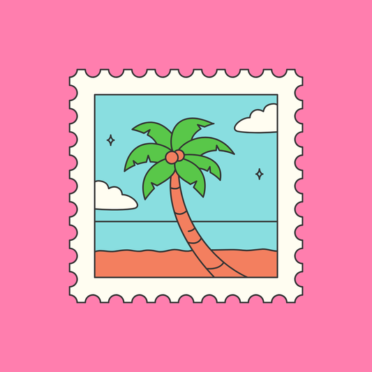 Tropical Stamp, Air Freshener