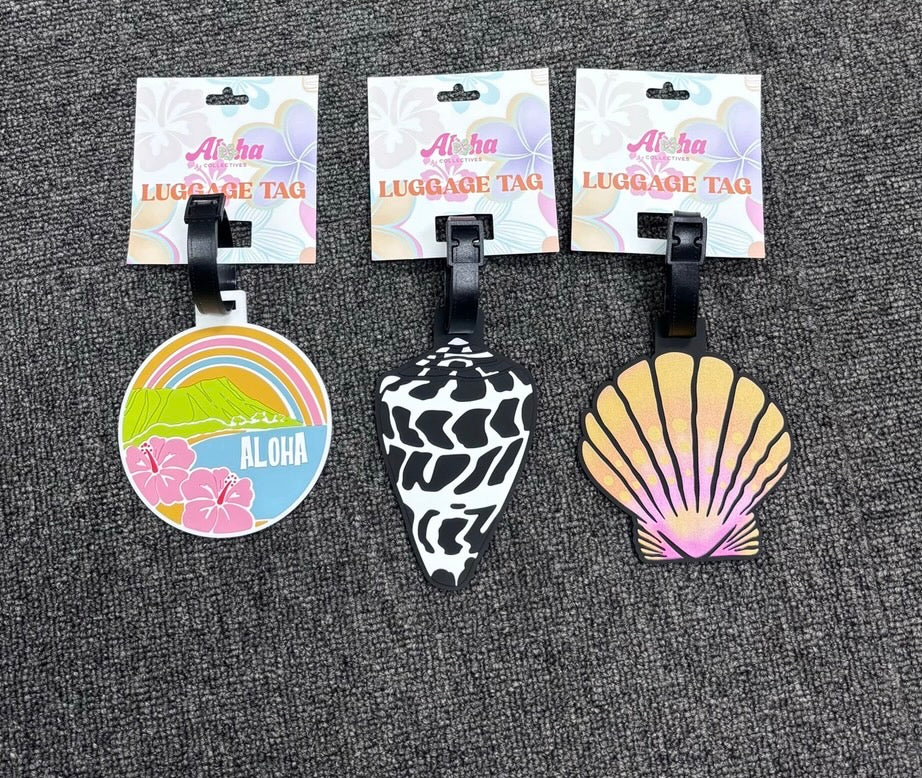 Luggage Tag, Hebrew Shell