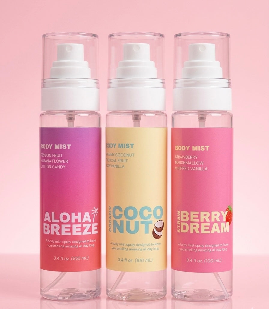 Body Mist - Spring Break Edition!