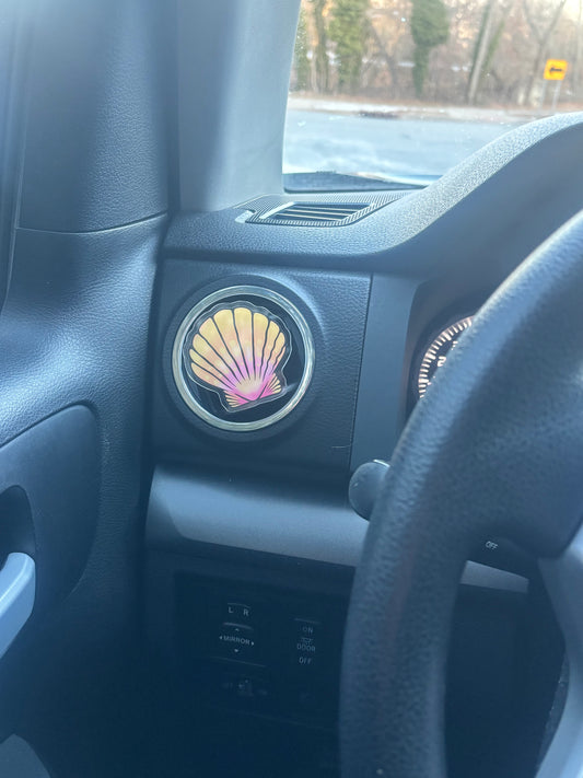 Sunrise Shell Vent Clip, Scented