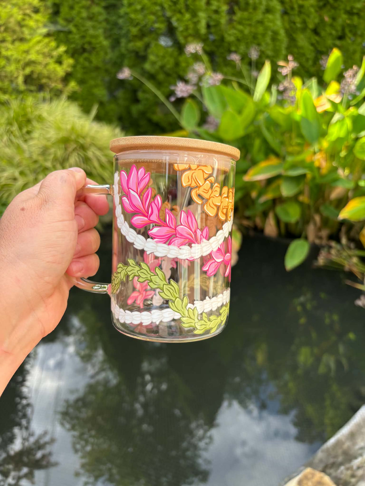 Pua Twist, Glass Mug