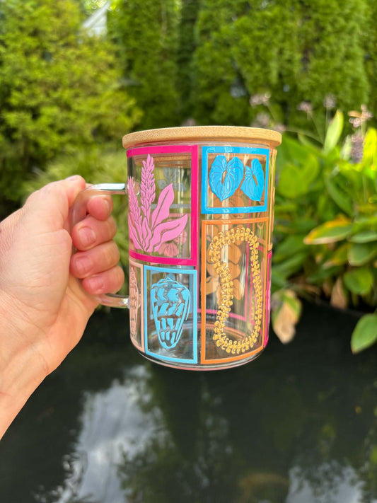 Island Vibe, Glass Mug