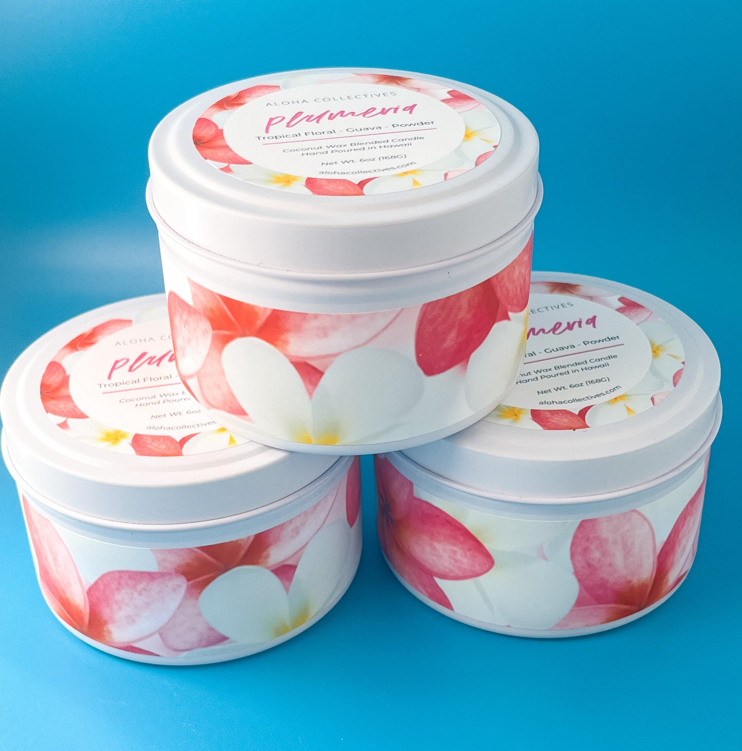 Wild Plumeria Candle, 6oz