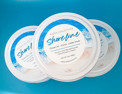 Shoreline Candle, 6oz