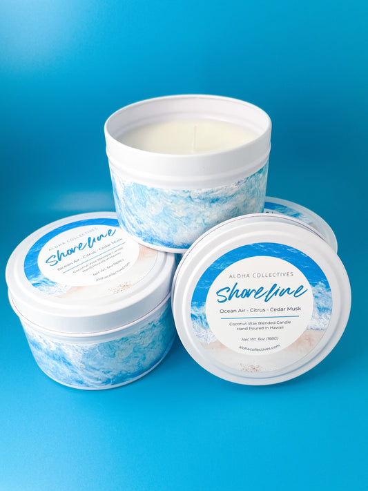Shoreline Candle, 6oz