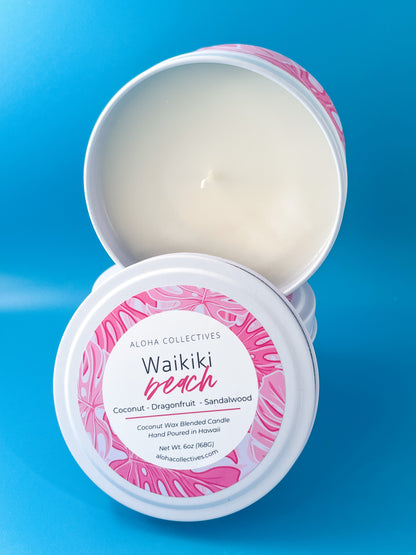 Waikiki Beach Candle, 6oz