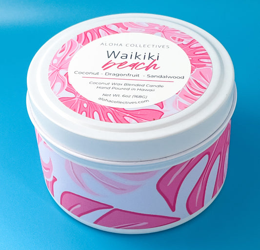 Waikiki Beach Candle, 6oz