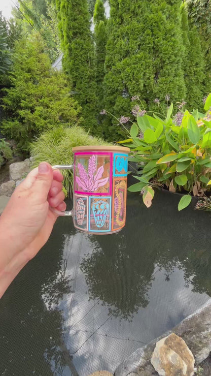 Island Vibe, Glass Mug