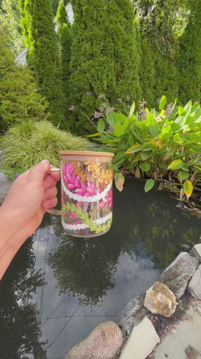Pua Twist, Glass Mug
